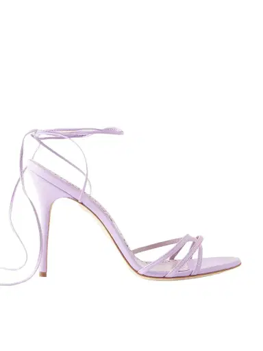 Manolo Blahnik Leva 105 Leather Sandals | Thumbnail 1 Manolo Blahnik Leva 105 Leather Sandals | Thumbnail 1