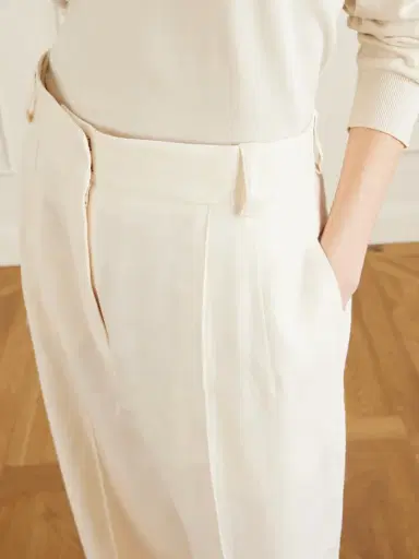 Loro Piana Lodger Linen And Wool-blend Wide-leg Pants | Thumbnail 5 Loro Piana Lodger Linen And Wool-blend Wide-leg Pants | Thumbnail 5