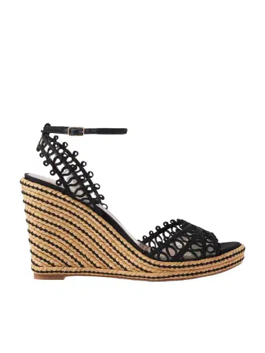 Aquazzura Kahlo 105 Raffia Espadrille Sandals | Thumbnail 1