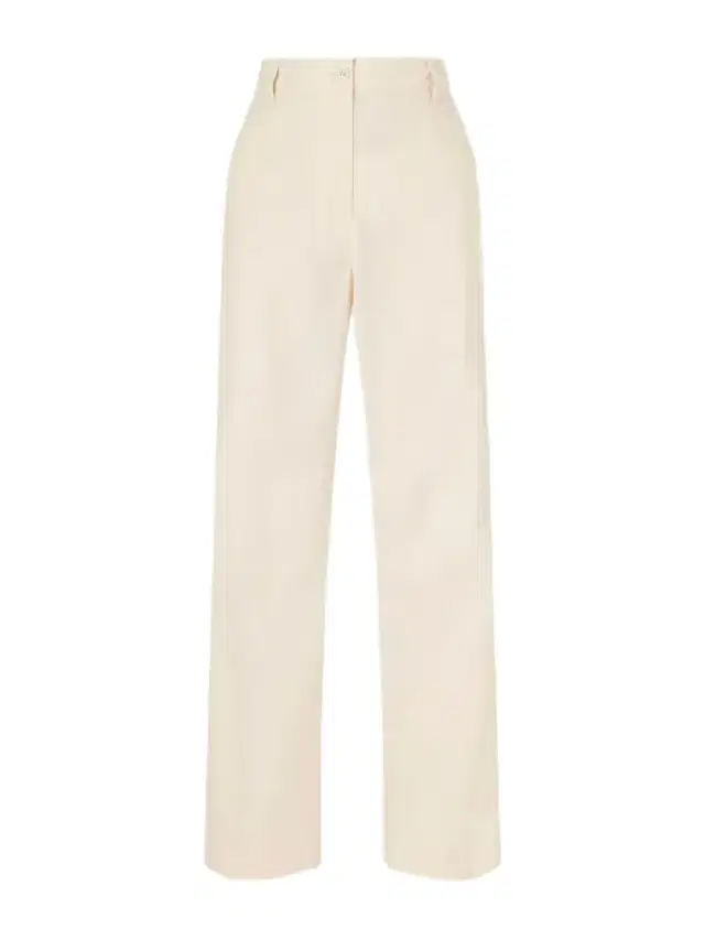 Pincks Wide-leg Cotton-poplin Pants