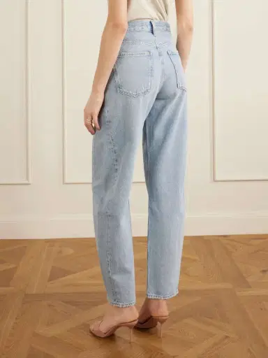 AGOLDE Luna Pieced High-rise Wide Leg Jeans | Thumbnail 4