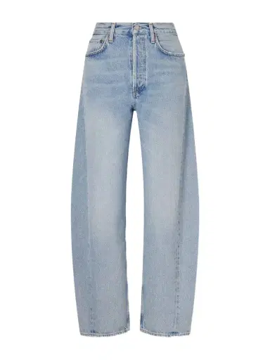 AGOLDE Luna Pieced High-rise Wide Leg Jeans | Thumbnail 1