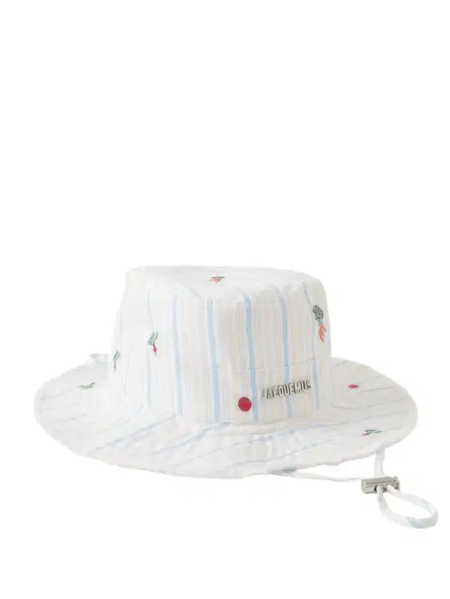 Le Bob Artichaut Printed Striped Cotton Sunhat