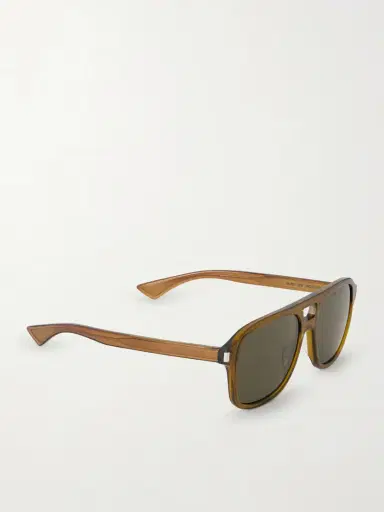 Saint Laurent Eyewear Aviator-style Acetate Sunglasses | Thumbnail 3