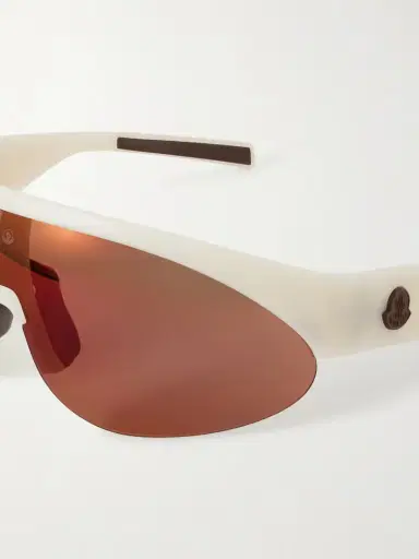 Moncler Round-frame Rubber Sunglasses | Thumbnail 4 Moncler Round-frame Rubber Sunglasses | Thumbnail 4