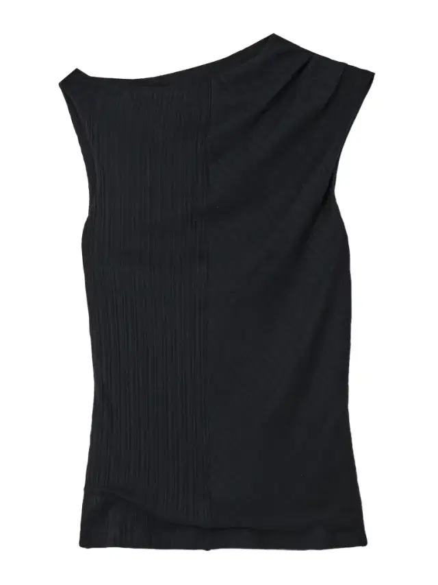RÙADH Toga Draped Ribbed Organic Cotton And Modal-blend Top