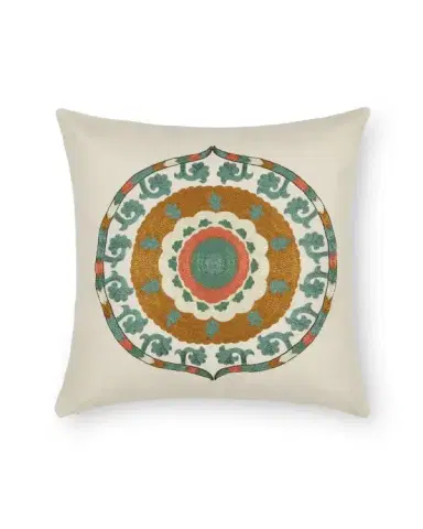 Emporio Sirenuse Pillow Case Suzani New Circle | Thumbnail 1