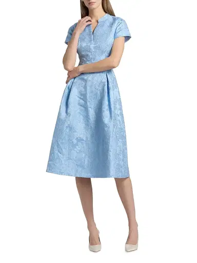 SACHIN & BABI Women's Hanna Brocade Midi-Dress | Thumbnail 2 SACHIN & BABI Women's Hanna Brocade Midi-Dress | Thumbnail 2