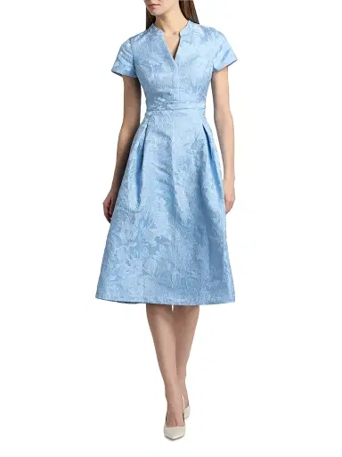 SACHIN & BABI Women's Hanna Brocade Midi-Dress | Thumbnail 3 SACHIN & BABI Women's Hanna Brocade Midi-Dress | Thumbnail 3