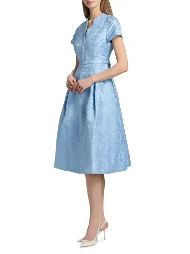 SACHIN & BABI Women's Hanna Brocade Midi-Dress | Thumbnail 4 SACHIN & BABI Women's Hanna Brocade Midi-Dress | Thumbnail 4