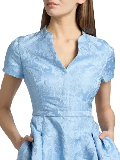 SACHIN & BABI Women's Hanna Brocade Midi-Dress | Thumbnail 6 SACHIN & BABI Women's Hanna Brocade Midi-Dress | Thumbnail 6