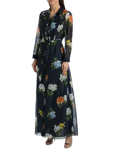 SACHIN & BABI Women's Addison Embellished Floral Gown | Thumbnail 2