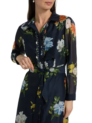 SACHIN & BABI Women's Addison Embellished Floral Gown | Thumbnail 6