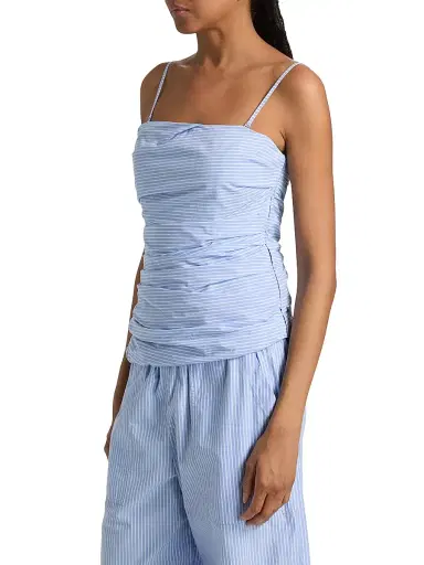 Simkhai Women's Emerson Ruched Bustier Top | Thumbnail 4 Simkhai Women's Emerson Ruched Bustier Top | Thumbnail 4