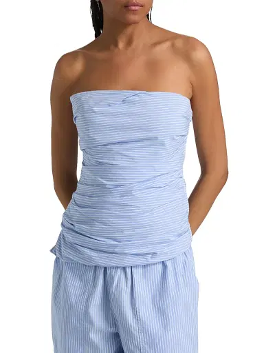 Simkhai Women's Emerson Ruched Bustier Top | Thumbnail 6 Simkhai Women's Emerson Ruched Bustier Top | Thumbnail 6