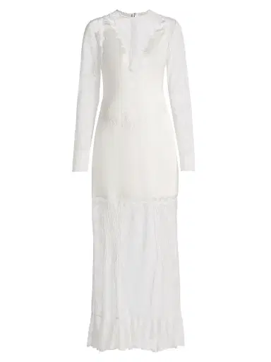 Simkhai Women's Alicia Lace Midi-Dress - Ivory - Size 8 | Thumbnail 1