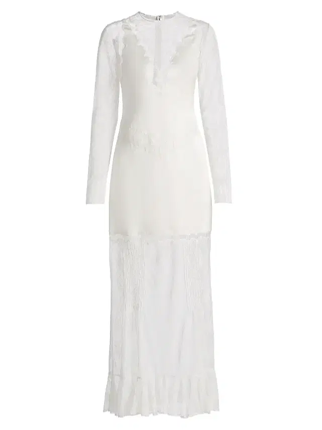 SIMKHAI Women's Alicia Lace Midi-Dress -