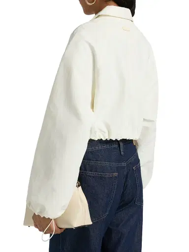 Simkhai Women's Colsen Drawcord Crop Jacket | Thumbnail 5