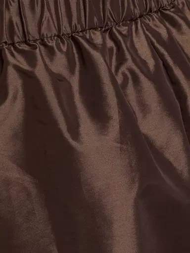 SIMKHAI Women's Arden Wide-Leg Pants - Chocolate | Thumbnail 7