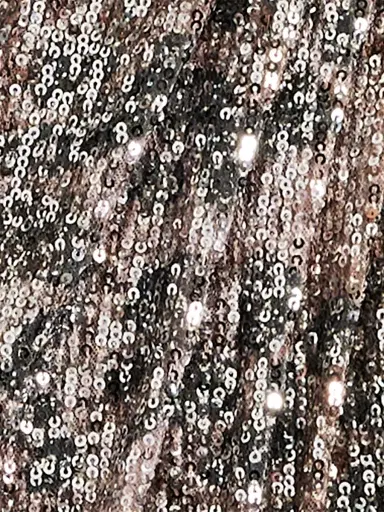 Sho by Tadashi Shoji Women's Sequined One-Shoulder Midi Dress - Leopard - Size Small | Thumbnail 7