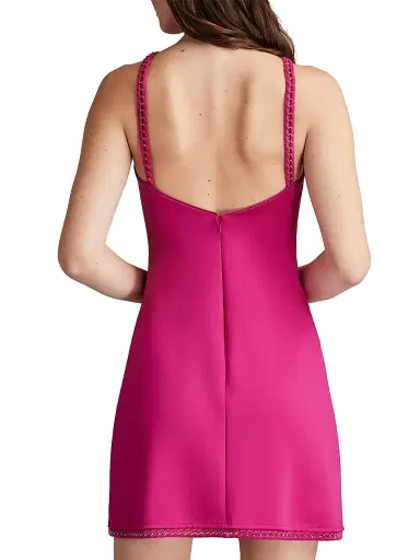 Sho by Tadashi Shoji Women's Sleeveless Cut-Out Minidress - Wild Pink | Thumbnail 5 Sho by Tadashi Shoji Women's Sleeveless Cut-Out Minidress - Wild Pink | Thumbnail 5