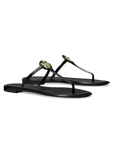 Tory Burch Women's Mini Miller Jelly Sandals - Perfect Black - Size 9 | Thumbnail 3 Tory Burch Women's Mini Miller Jelly Sandals - Perfect Black - Size 9 | Thumbnail 3