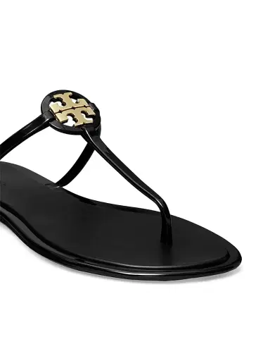 Tory Burch Women's Mini Miller Jelly Sandals - Perfect Black - Size 9 | Thumbnail 5 Tory Burch Women's Mini Miller Jelly Sandals - Perfect Black - Size 9 | Thumbnail 5