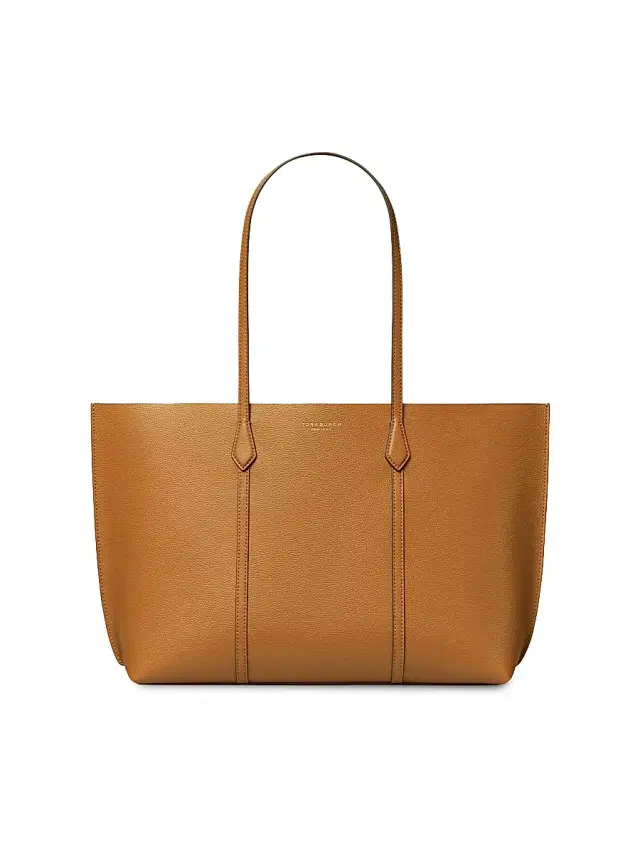 Tory Burch Women's Perry Leather Tote Bag - Autumn Brown