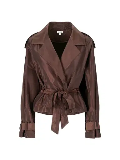 Staud Women's Vale Belted Jacket | Thumbnail 1 Staud Women's Vale Belted Jacket | Thumbnail 1