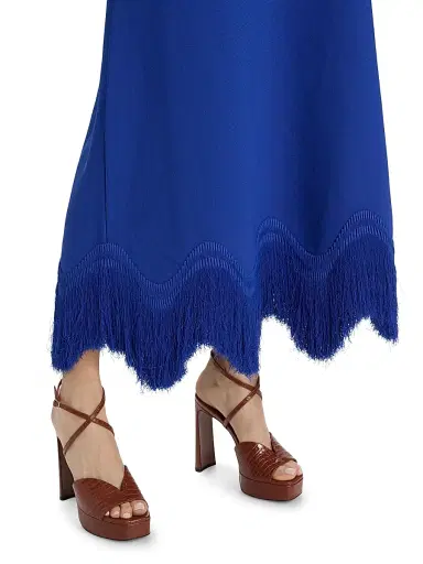 Ulla Johnson Women's Paulina Fringed-Hem Maxi Skirt | Thumbnail 6 Ulla Johnson Women's Paulina Fringed-Hem Maxi Skirt | Thumbnail 6