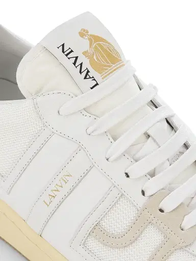 Lanvin Men's Clay Low-Top Tennis Sneakers | Thumbnail 6