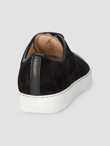 Lanvin Men's Suede Cap Toe Sneakers | Thumbnail 3 Lanvin Men's Suede Cap Toe Sneakers | Thumbnail 3