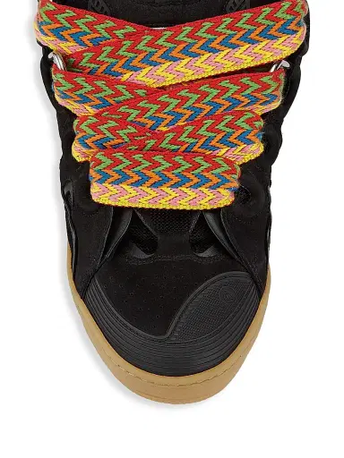 Lanvin Men's Curb Skate Sneakers - Black - Size 15 | Thumbnail 4