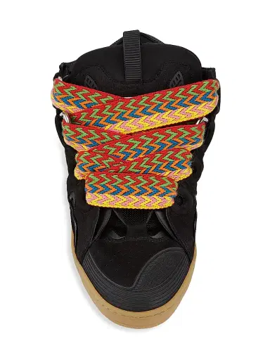 Lanvin Men's Curb Skate Sneakers - Black - Size 15 | Thumbnail 5