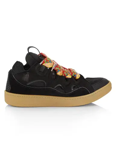 Lanvin Men's Curb Skate Sneakers - Black - Size 15 | Thumbnail 1