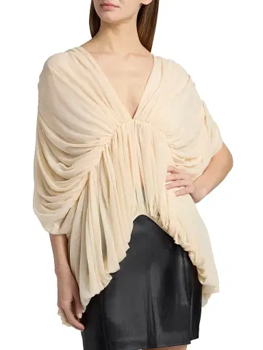 Ronny Kobo Women's Lenore Ruched Dolman Sleeve Top | Thumbnail 3 Ronny Kobo Women's Lenore Ruched Dolman Sleeve Top | Thumbnail 3