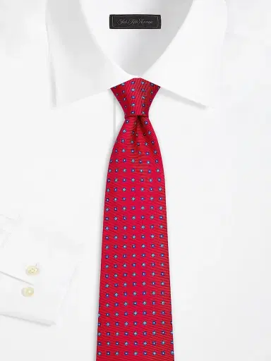 Kiton Men's Micro-Box Silk Tie | Thumbnail 2
