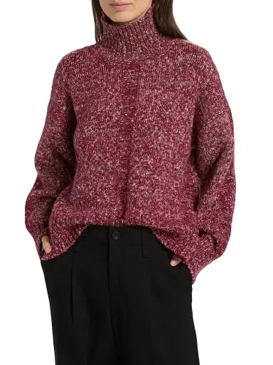 Proenza Schouler White Label Women's Sol Melange Sweater | Thumbnail 3 Proenza Schouler White Label Women's Sol Melange Sweater | Thumbnail 3