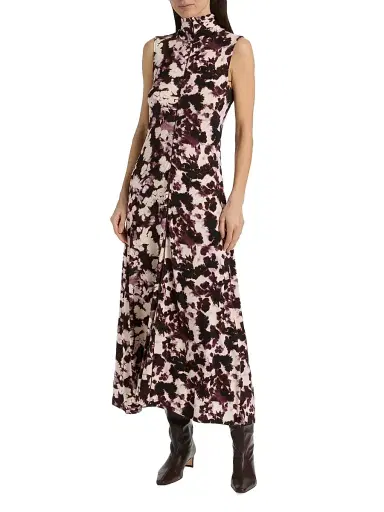 Proenza Schouler White Label Women's Valentina Floral Jersey Maxi Dress | Thumbnail 3