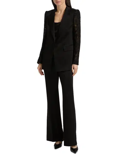 Ungaro Women's Georgie Lace Sleeve Jacket | Thumbnail 2 Ungaro Women's Georgie Lace Sleeve Jacket | Thumbnail 2