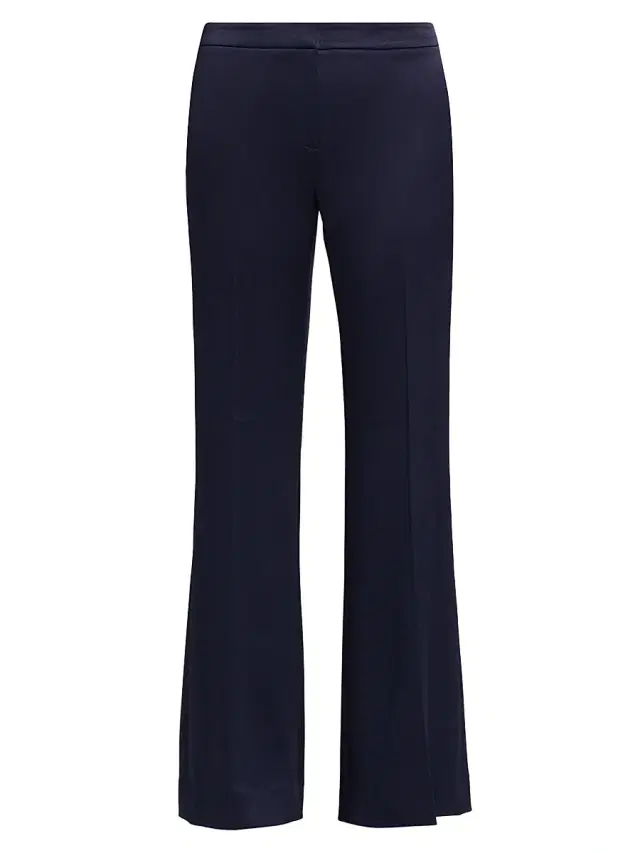 Ungaro Women's Kyra Satin Trousers - Midnight Blue
