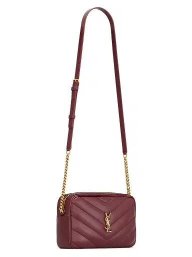 Saint Laurent Women's Loulou Camera Crossbody Bag in Lambskin | Thumbnail 4 Saint Laurent Women's Loulou Camera Crossbody Bag in Lambskin | Thumbnail 4