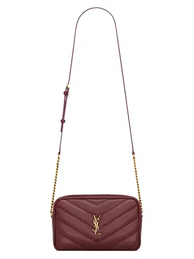 Saint Laurent Women's Loulou Camera Crossbody Bag in Lambskin | Thumbnail 1 Saint Laurent Women's Loulou Camera Crossbody Bag in Lambskin | Thumbnail 1