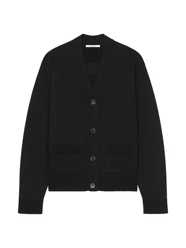 Women's Salshed Cardigan in Wool - Black
