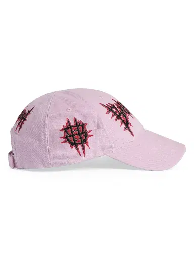 Balenciaga Women's Sacré Coeur Cap - Old Pink - Size Large | Thumbnail 3 Balenciaga Women's Sacré Coeur Cap - Old Pink - Size Large | Thumbnail 3