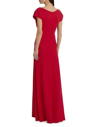 Chiara Boni La Petite Robe Women's Nusia Draped Gown | Thumbnail 5