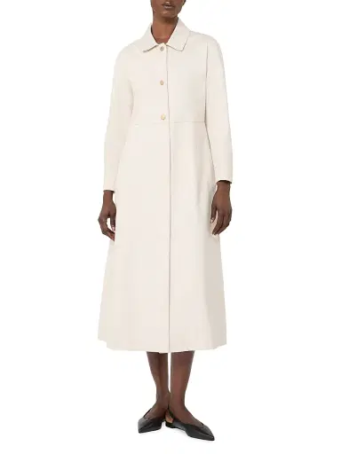 Max Mara Women's Cotton Bull Denim Shirt Dress - Sand - Size 14 | Thumbnail 2 Max Mara Women's Cotton Bull Denim Shirt Dress - Sand - Size 14 | Thumbnail 2