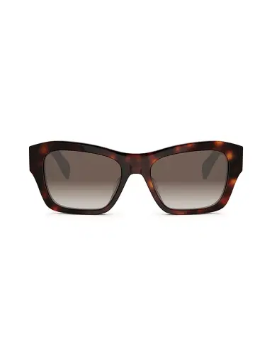 CELINE Women's Triomphe 55MM Square Sunglasses - Brown | Thumbnail 2