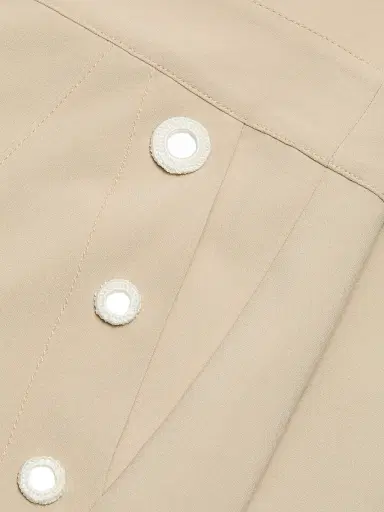 Cinq à Sept Women's Gilliana Crochet Mirrors Crop Pants - Khaki Ivory - Size 10 | Thumbnail 7