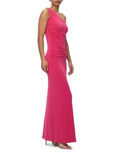 Hervé Léger Women's The Irie Ruched One-Shoulder Jersey Gown | Thumbnail 4